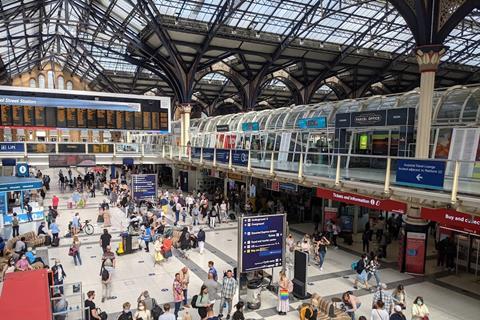 London Liverpool Street concourse