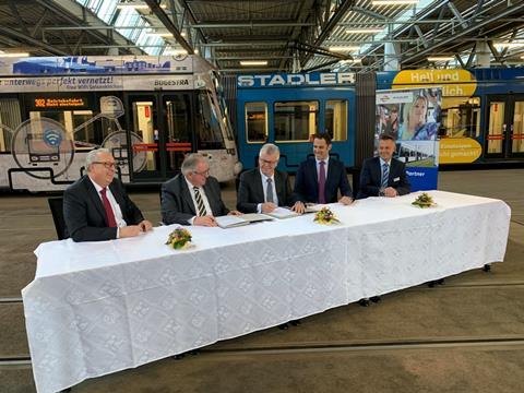 Stadler has signed a contract to supply Bogestra with six light rail vehicles and to modernise 25 older vehicles.