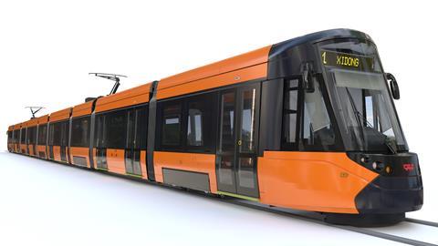 New Taipei City CAF tram impression (Image CAF) (2)
