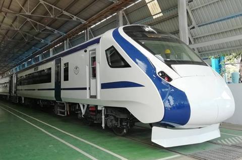 The 25 freight trainsets are to be based on the same platform as the Vande Bharat Express Train 18 inter-city EMU.