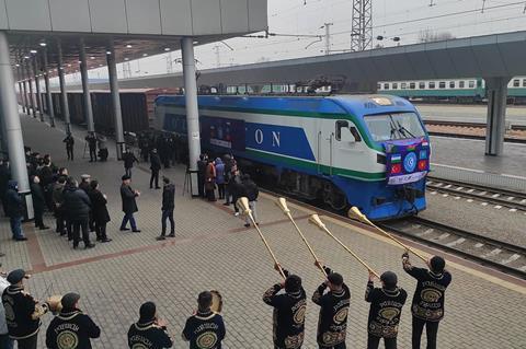 Izmir to Toshkent train (Photo: UTY)