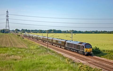 Royal Train (Photo DB Cargo UK)