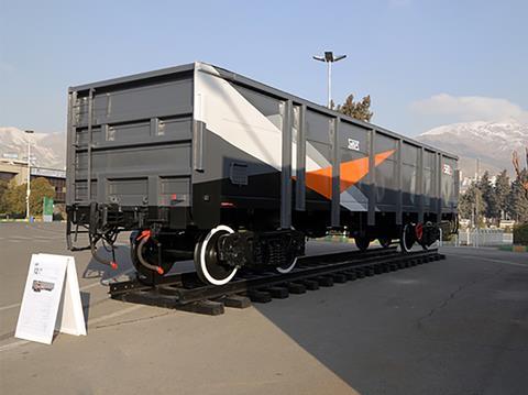 Uralvagonzavod has designed a wagon for export to Iran.