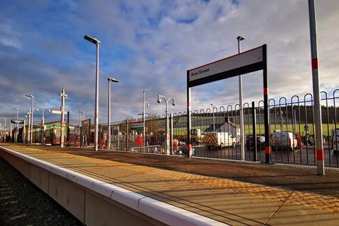 Trains began calling at the new Bow Street station near Aberystwyth on February 14, without ceremony because of travel restrictions during the coronavirus pandemic.