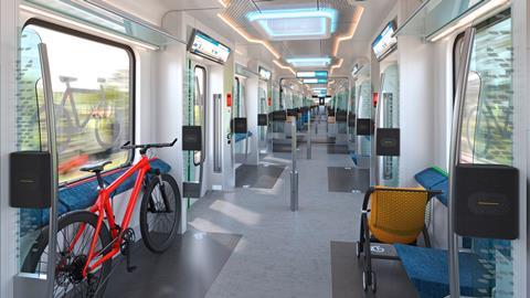Impression of Siemens Mobility XXL train for München S-Bahn services (Image: Siemens Mobility)