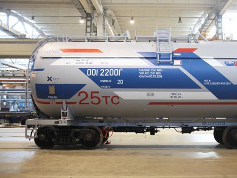 TikhvinChemMash has supplied fertiliser producer Uralchem with a batch of ammonia tank wagons.