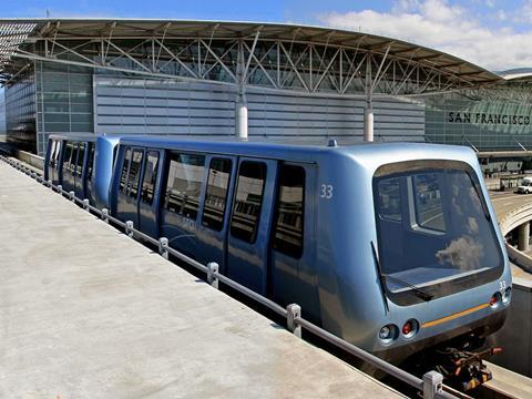 Bombardier Transportation is to operate and maintain the SFO AirTrain automated peoplemover at San Francisco International Airport.