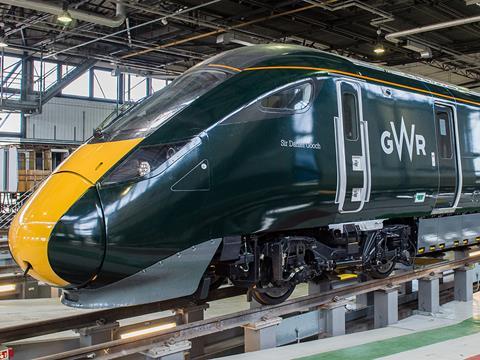 Hitachi is supplying GWR with trainsets under two contracts.