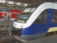 NordWestBahn train in Bremen. (DB AG/Günter Jazbec)