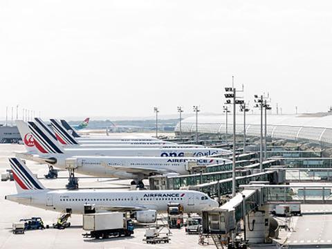 Charles de Gaulle airport in Paris