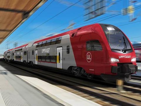 Transitio has signed a firm order for eight Stadler double-deck EMUs for use on Upptåget services.