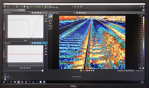 Northern Intelligent Trains Concept Train Line Profile and Thermal Image Camera 160123 TM2