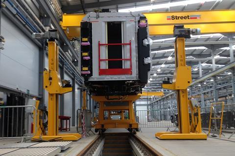 Hitachi Rail has announced changes at its Newton Aycliffe plant.