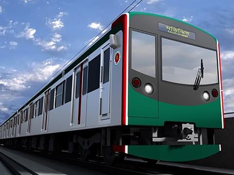The metro Line 6 rolling stock was signed by  Dhaka Mass Transit Co, Kawasaki Heavy Industries and Mitsubishi.