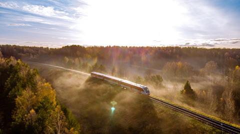 Lithuanian passenger train (Photo LTG Link)
