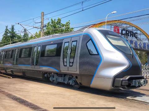 A prototype ‘next-generation’ metro car developed by CRRC Qingdao Sifang using materials including carbon fibre has been tested in Qingdao.