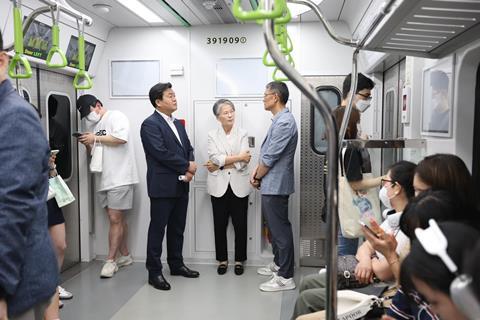 The Sosa – Daegok section of Korail’s Seohae Line serving the western side of the Seoul conurbation opens for revenue services (1)