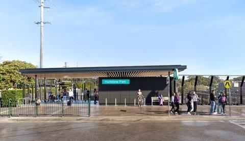 Sydney Metro Hurlstone Park station impression