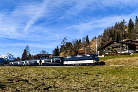Low-floor gauge-changing panoramic coaches have been added to enhance the accessibility of GoldenPass Express services