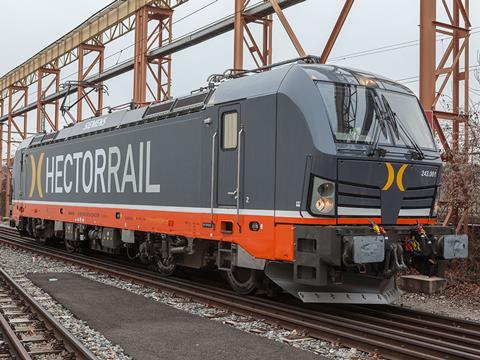 Hector Rail has ordered a further 15 Siemens Vectron AC locomotives.