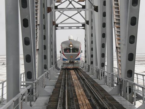 Yuribey River bridge.