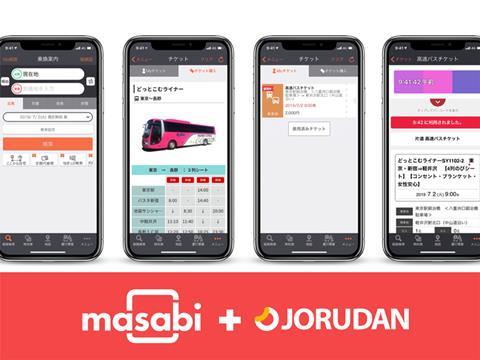Masabi’s Justride SDK mobile ticketing purchasing platform has been integrated with the Jorudan journey planning and travel booking system.