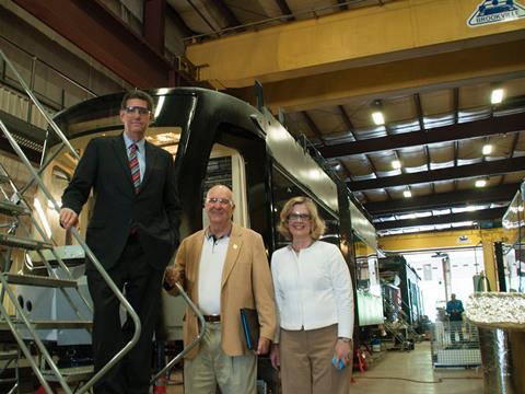 Brookville Equipment Corp is building six Liberty Modern Streetcars for the Detroit Qline (Photo: M-1 Rail).