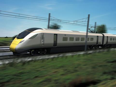 A £1·2bn firm order for 30 nine-car electric Super Express Trains to replace the current Intercity 225 fleet on East Coast Main Line services was confirmed on July 18.