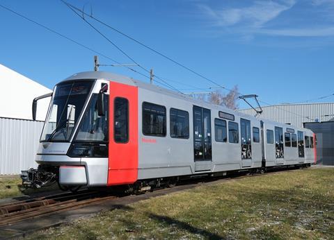 de Duesseldorf Flexity HF6 Bombardier Transportation