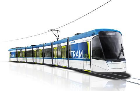 Stadler Tramlink LRV impression (Image Stadler)