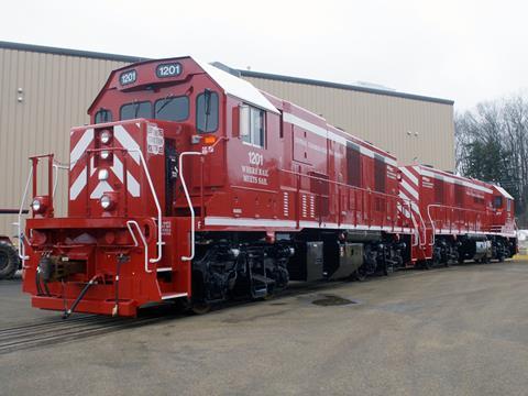 Brookville Equipment Corp BL12CG locomotives for Central California Traction Co.