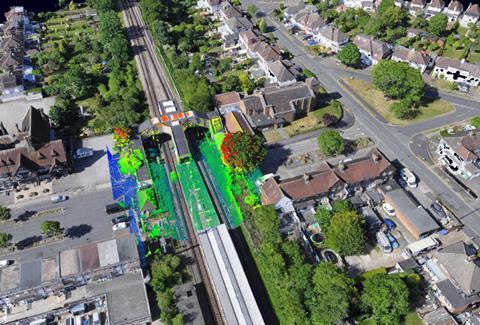 Contractor Osborne and digital twin specialist Sensat have completed fixed-wing drone surveys of stations.