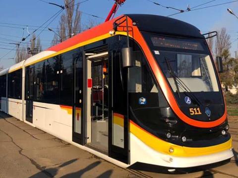 Tatra-Yug is supplying 10 trams to Kyiv under a contract signed in December 2018.
