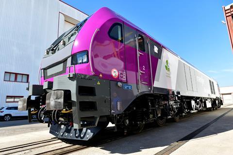 Renfe Stadler Euro6000 locomotive