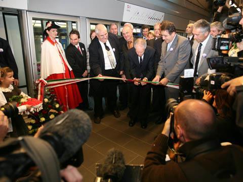 Lausanne M2 inauguration ceremony (Photo: Armin Schmutz)