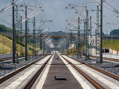 Ulm – Wendlingen Neubaustrecke tracks