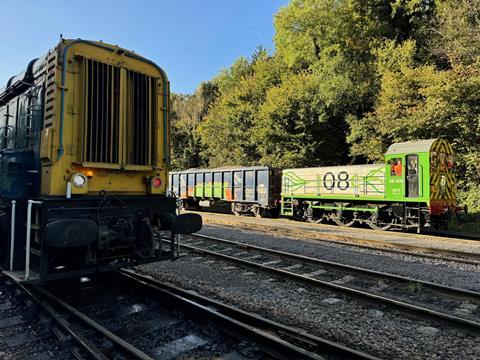 Locomotive 08308 on test