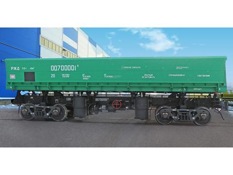 nited Wagon Co is expanding its range with the development of two side tipping wagons for the transport and automated discharge of aggregates and ore.