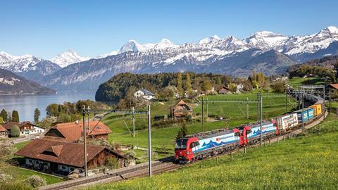 SBB Cargo International Vectron locos