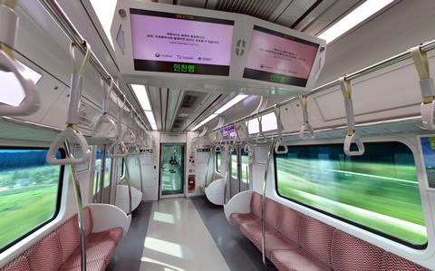 The Suin and Bundang lines in Seoul have been connected with the opening of an 18·8 km link between Hanyang University at Ansan and Suwon.