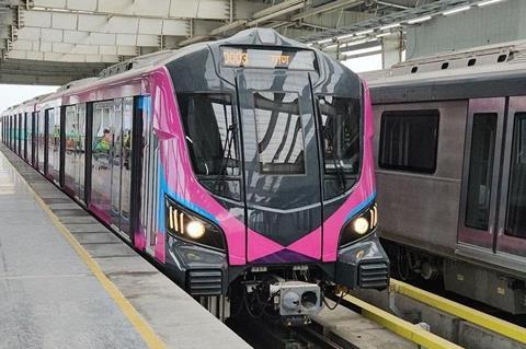 Pune metro train (Photo Keolis)