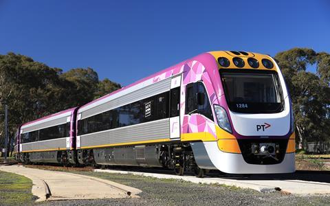 au Victoria Bombardier Vlocity DMU