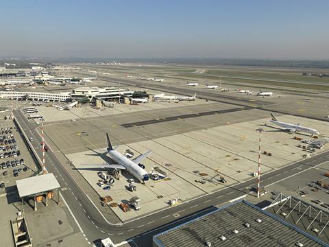 Milano Malpensa airport.