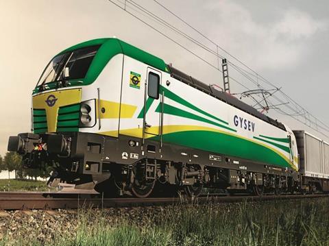 GySEV has signed a contract for Siemens to supply five Vectron locomotives, with an option for four.