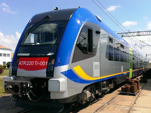 Pesa ATR220 diesel mulitple-unit for Trenitalia.