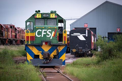 CFS locomotives leased from Traxtion