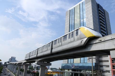 Bangkok Yellow Line monorail