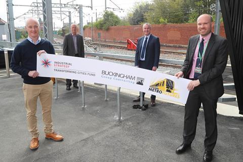 Buckingham Group Contracting has been awarded a £55m contract for the construction stage of the Metro Flow project to double the three remaining sections of single track on the Tyne & Wear Metro network.