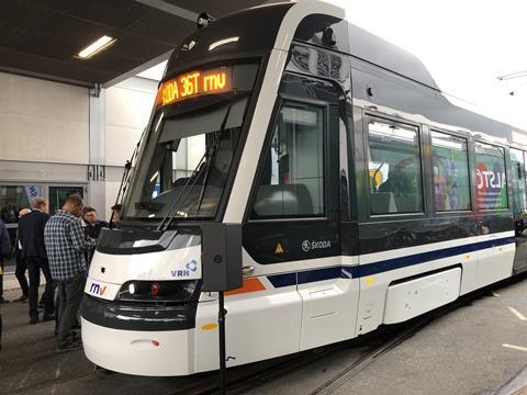 Skoda RNV ForCity Smart 36T tram at InnoTrans 2022 (12)