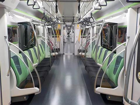 Nippori-Toneri Liner interior (Photo MHI)